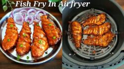 Fish fry in Air Fryer | Easy Fish Fry Recipe | Southindian Fish Fry Recipe