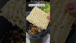 I Tried Air Fryer Noodles Recipe #viral #trending