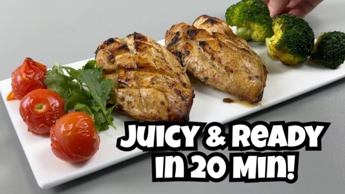 I discovered the easiest chicken breast recipe for the airfryer!