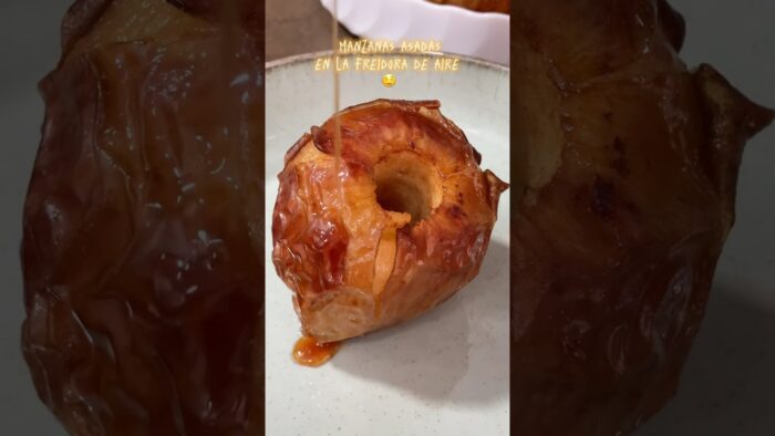 MANZANAS ASADAS EN LA FREIDORA DE AIRE ⬇️ Receta en comentarios 💬