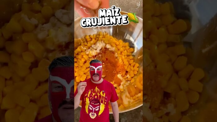Maíz crujiente en la freidora de aire | YO SOY MR.TBONE