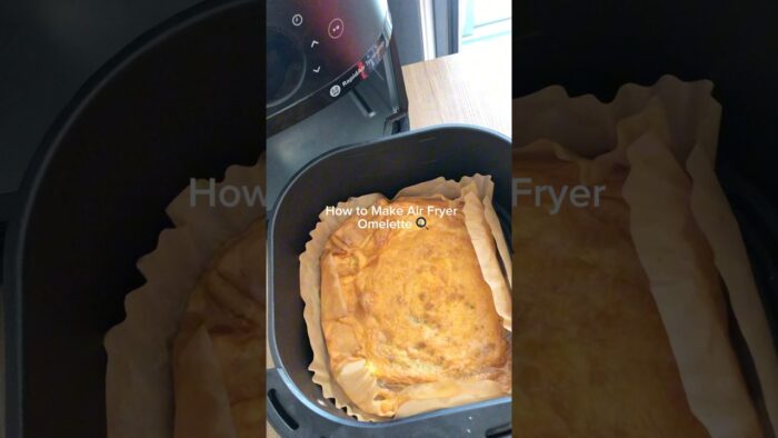 Making Omelette with Air Fryer | Easy Air Fryer Recipe at home #airfryer #airfryerrecipes #asmr