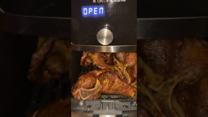 Making beef in the air fryer🥰 #recipe #cooking #food