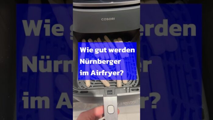 Nürnberger im Airfryer? #nürnberg#wurst#airfryer#food#cosori#eat#recipe#cooking#meal