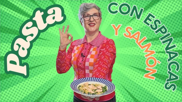 🥬 PASTA CON ESPINACAS Y SALMÓN 🐟 APROVECHANDO LO QUE TENGO EN LA NEVERA ♻️ con Thermomix® #TM6