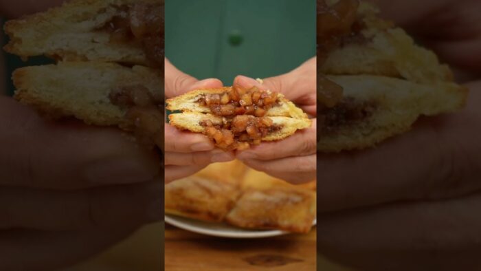 PASTELITOS DE MANZANA en air fryer – MINI APPLE PIE in air fryer 🍎 #receta #losdeñam