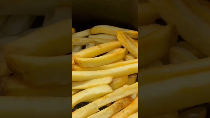 Papas a la francesa en freidora de aire