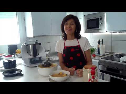 Papas, judías y fideos en thermomix.