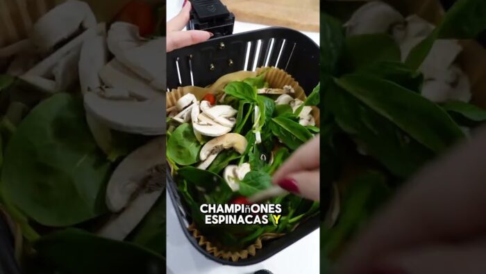 Pastel de Verduras en Air Fryer 🥦🍅🍳  ¡Una receta fácil, saludable y deliciosa