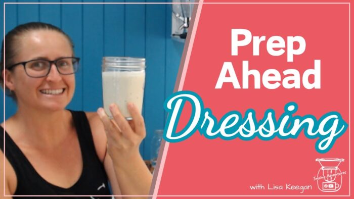 Prep Ahead this Creamy Dressing in the Thermomix