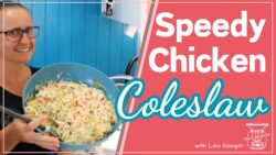 Quick & Delicious Chicken Coleslaw in the Thermomix – Plus how to make creamy Mayonnaise