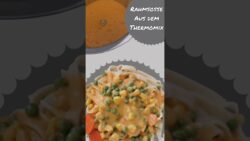 Rahmsauce aus dem Thermomix, für Fleischgerichte, Nudeln und Gemüse
