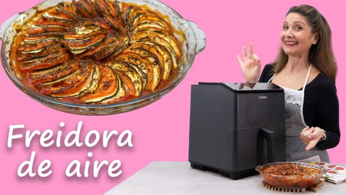 Ratatouille, la Receta de la Película en Freidora de Aire