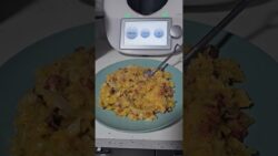 Repollo con jamón en Thermomix/thermomix recetas / recetas thermomix / cocina fácil.