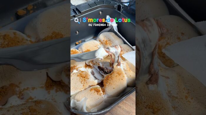 S’MORES DE LOTUS 💖 #receta #recetas #recetasfaciles