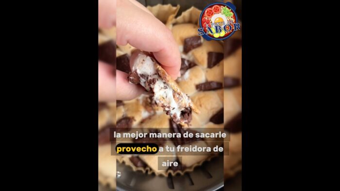 SMURS EN FREIDORA DE AIRE #recetas #postres #cocina