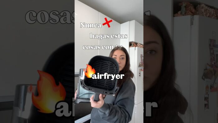 TRUCOS con tu AIRFRYER: aprende a usarla correctamente 👌 #trucos #tipsdecocina #airfryer #shorts