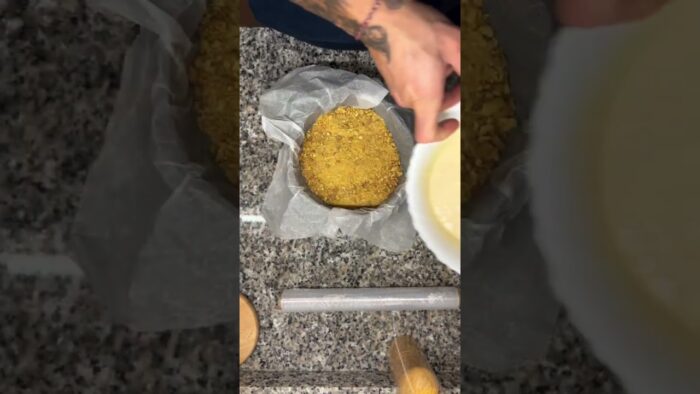 Tarta de queso en air fryer !! 🧀🥧🍰 #shortsviral #recetas #shorts