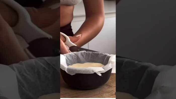 Tarta de queso en airfryer 💯👌🏽 #shortsviral #recetas #shorts