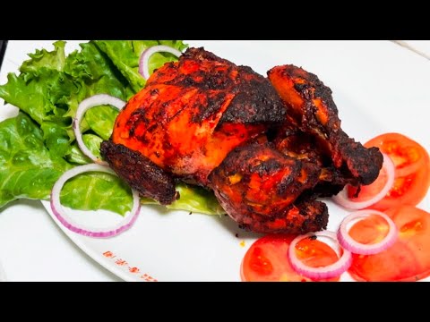 Whole Chicken Tandoori In Air Fryer | Chicken Tandoori Recipe | Air Fryer Chicken Tandoori Recipe