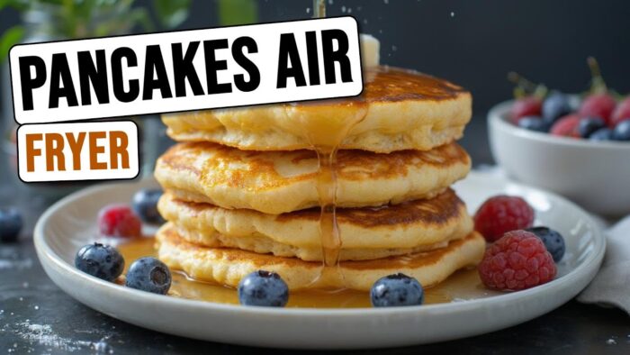 the BEST Air Fryer Pancakes Recipe (Super Easy) | How to Make Air Fryer Pancakes