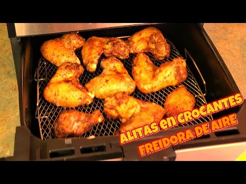 🔥 ¡Alitas Crocantes y Jugosas en Freidora de Aire! 😍 Listas en Minutos 🍗