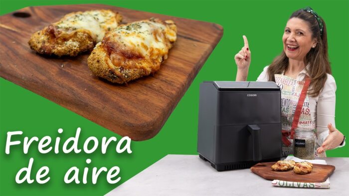 ¡Idea de Almuerzo DELICIOSO en Air Fryer! – Pollo a la Parmesana