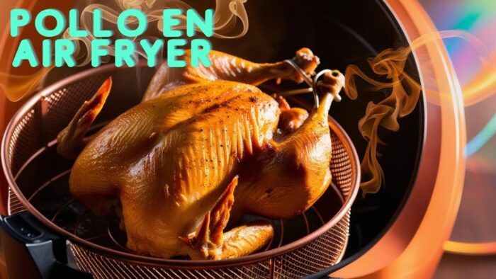 ¡Pollo CRUJIENTE en Air Fryer en 30 MINUTOS!