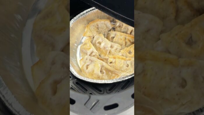 ¿Cansado de las técnicas culinarias tradicionales complicadas? 💥#iceagle#airfryercooking #dumplings