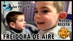 ¿En que TRABAJARÁN?😅JUGAMOS a las PREGUNTAS🤣Nueva RECETA en la FREIDORA de AIRE🥔Me DUERMO  PRONTO💤