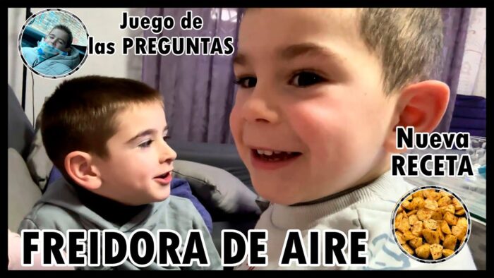 ¿En que TRABAJARÁN?😅JUGAMOS a las PREGUNTAS🤣Nueva RECETA en la FREIDORA de AIRE🥔Me DUERMO  PRONTO💤