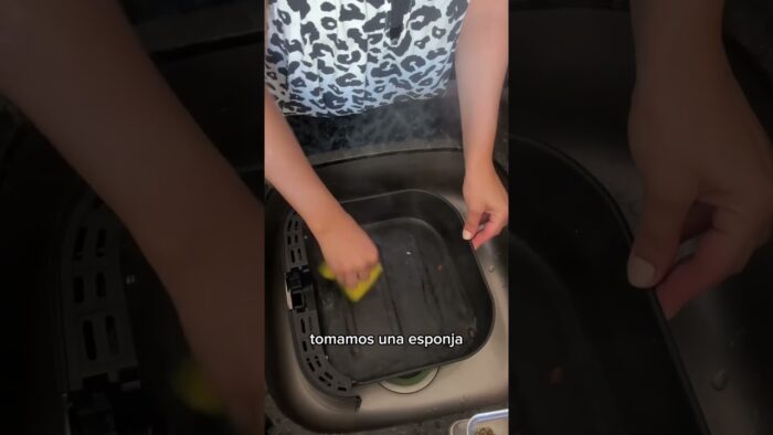 ¿Limpiar la freidora? es más fácil de lo que crees 🫰