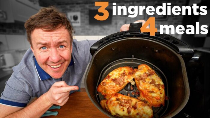 3 Ingredient Meals using only the Air Fryer