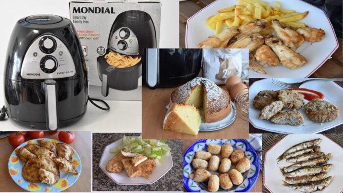 7 recetas sin aceite en freidora AIR MONDIAL fáciles y deliciosas