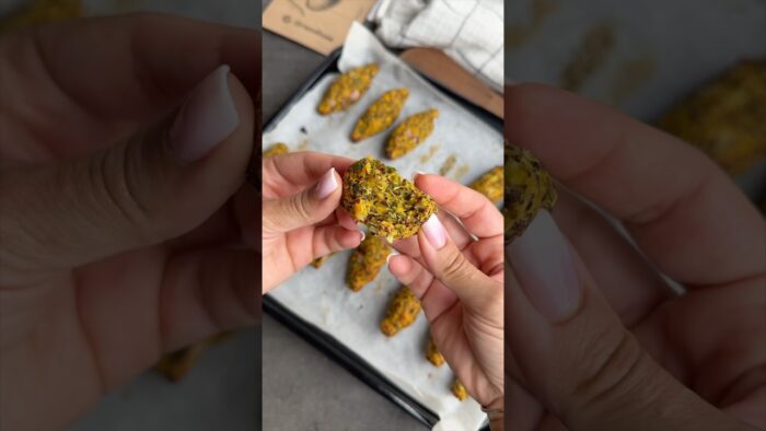 AIR FRIED pumpkin and quinoa kibbeh | healthy vegan recipe @GrandioseUAE