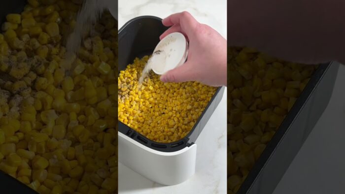 Air Fryer Canned Corn #airfryerrecipes #recipe #airfrying