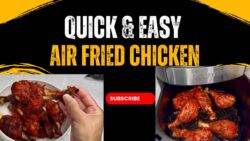 Air Fryer Chicken Drumsticks!! Quick and easy recipe 🔥#youtubevideo