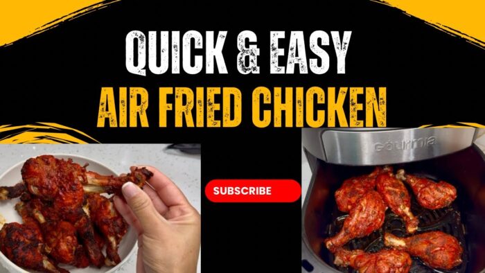 Air Fryer Chicken Drumsticks!! Quick and easy recipe 🔥#youtubevideo