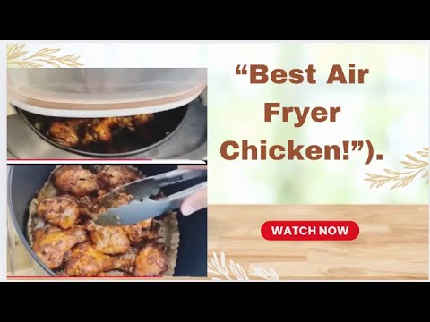 (“Air Fryer Chicken Legs Recipe | #AirFryer #ChickenRecipe”).