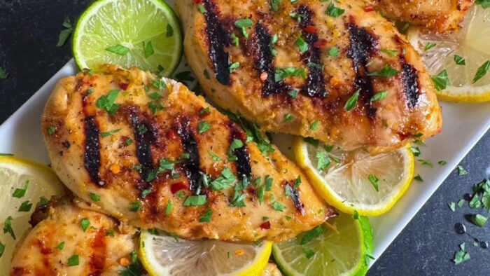 Air Fryer Marinated Chicken Breasts Recipe
