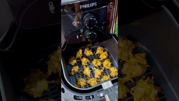 Air Fryer Series Part-1 | Onion Pakoda Recipe #shorts #food #philipsairfryer #recipe #jyotiskitchen