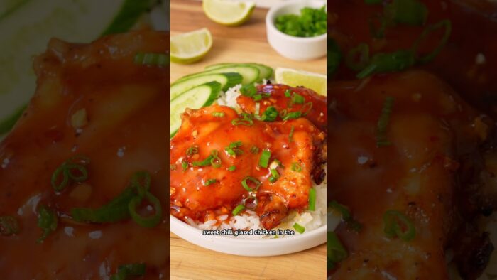 Air Fryer Sweet Chili Glazed Chicken – easy 20 minute meal