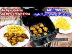 Air fryer pakora recipe | Air fryer french fries | Air fryer how to use | Air fryer Snacks recipes