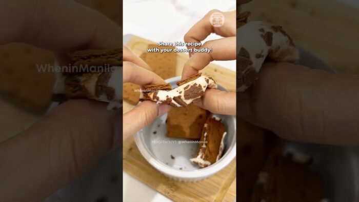 Air fryer s’mores hack! No campfire needed! #airfried #asmr #easy #dessert #chocolate #marshmallows
