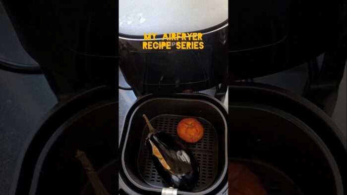 Airfryer Baingan ka bharta Recipe. #shorts #ytshorts