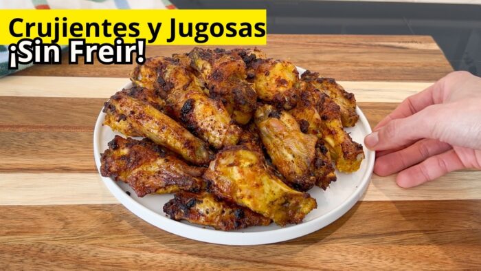 Alitas de Pollo CRUJIENTES y JUGOSAS en la Freidora de Aire ¡La Receta Que Nunca Fallará!