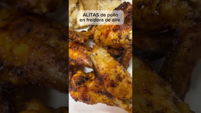 Alitas de Pollo (en Freidora de Aire)