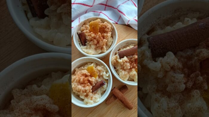 Arroz con Leche 🥛 en Freidora de Aire #airfryer #arrozconleche #freidoradeaire #fyp #viralvideo