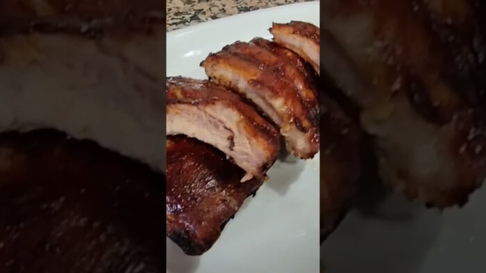 COSTILLAS TIPO FOSTER EN FREIDORA DE AIRE #airfryer