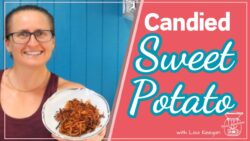 Candied Sweet Potato is so simple with the Thermomix Spiralizer